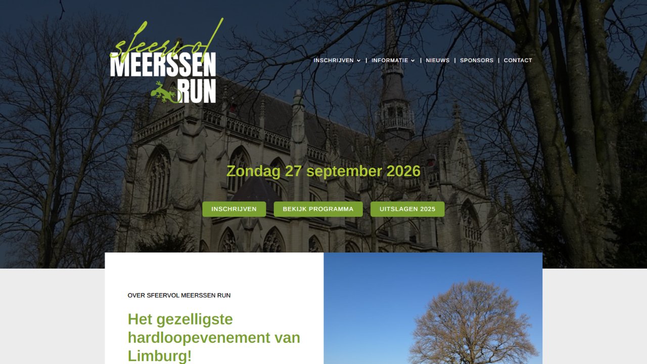 Website Sfeervol Meerssen Run